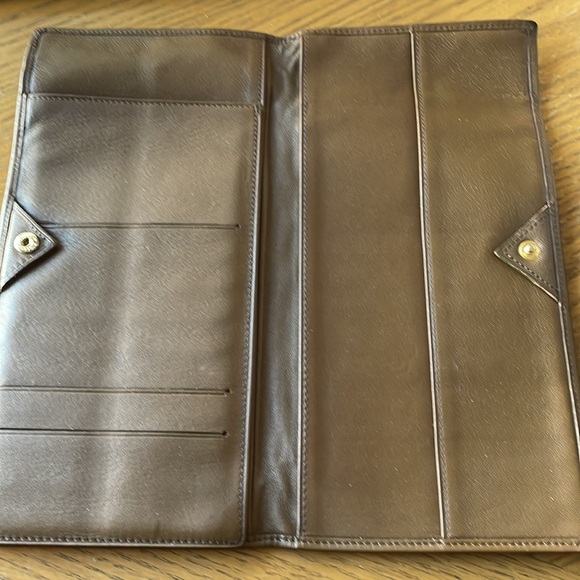 Sojourns End Handcrafted Leather Credit Card, Check, Document, Money Bill Holder - Picture 2 of 6